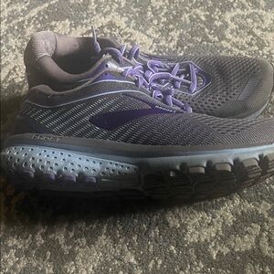 Brooks Women's Athletic Shoes - Dark Purple and Gray